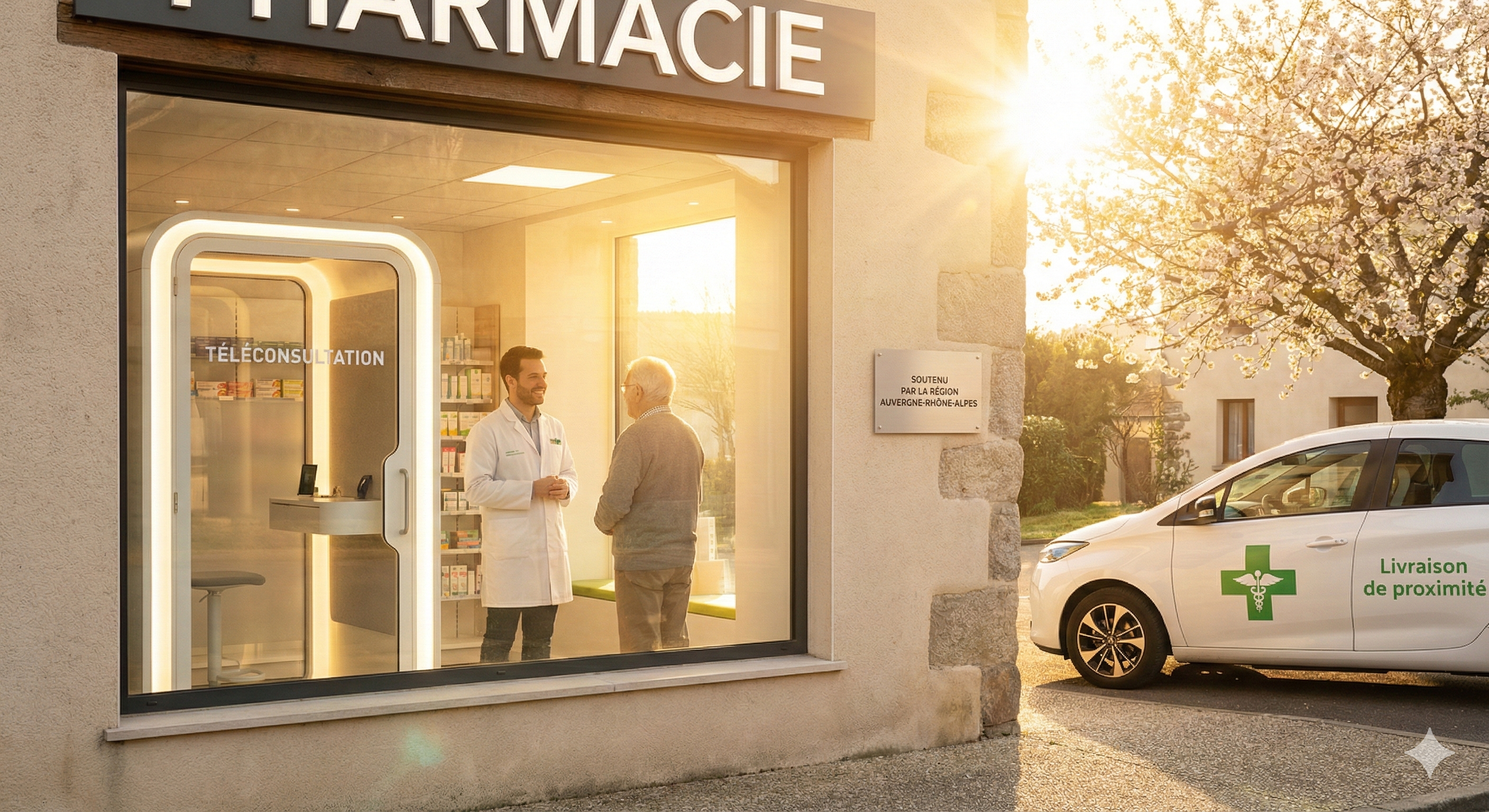 Un soutien régional à la modernisation des pharmacies rurales