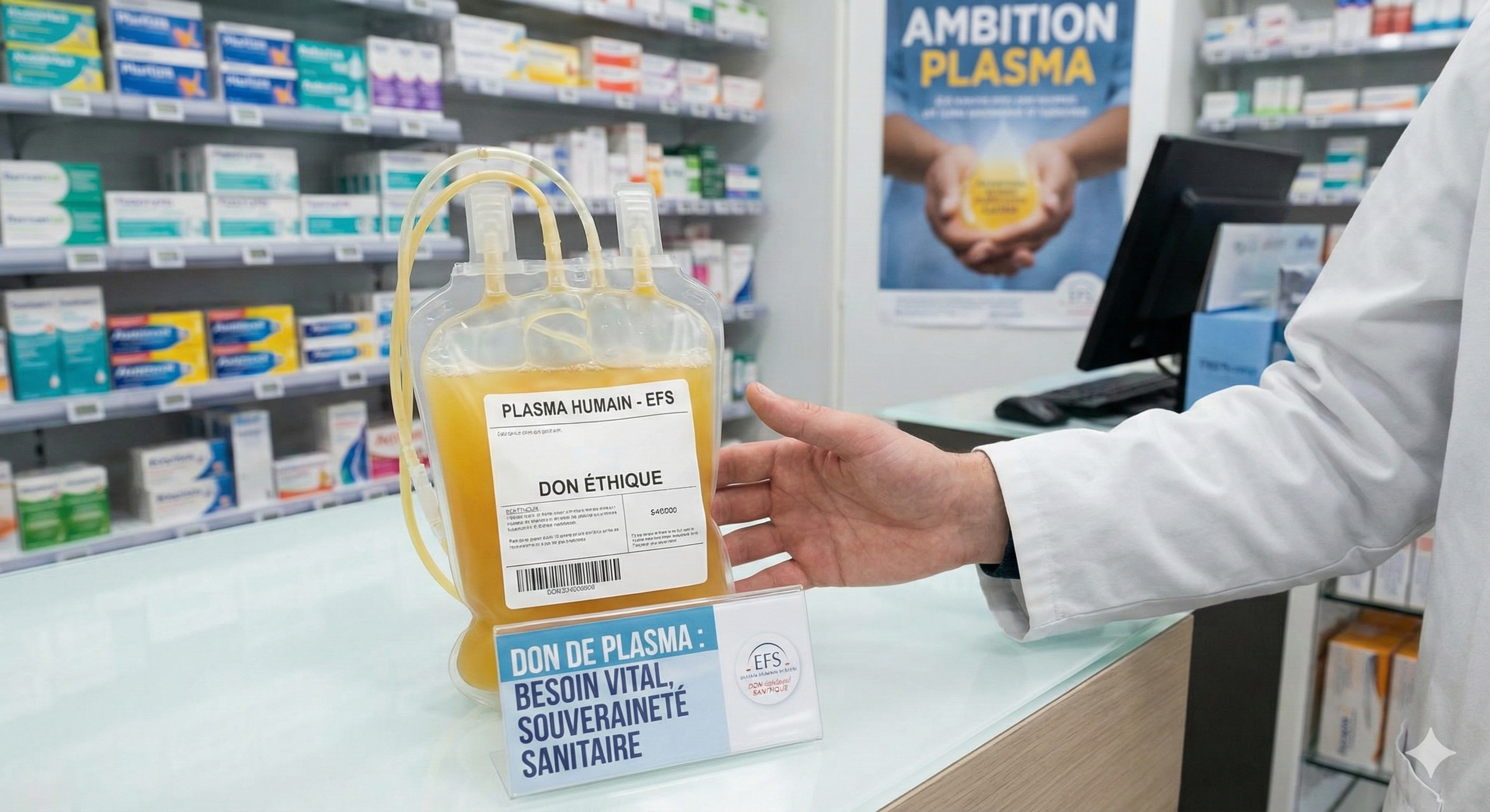 Don de plasma : un enjeu sanitaire, éthique et territorial au cœur de la chaîne du médicament