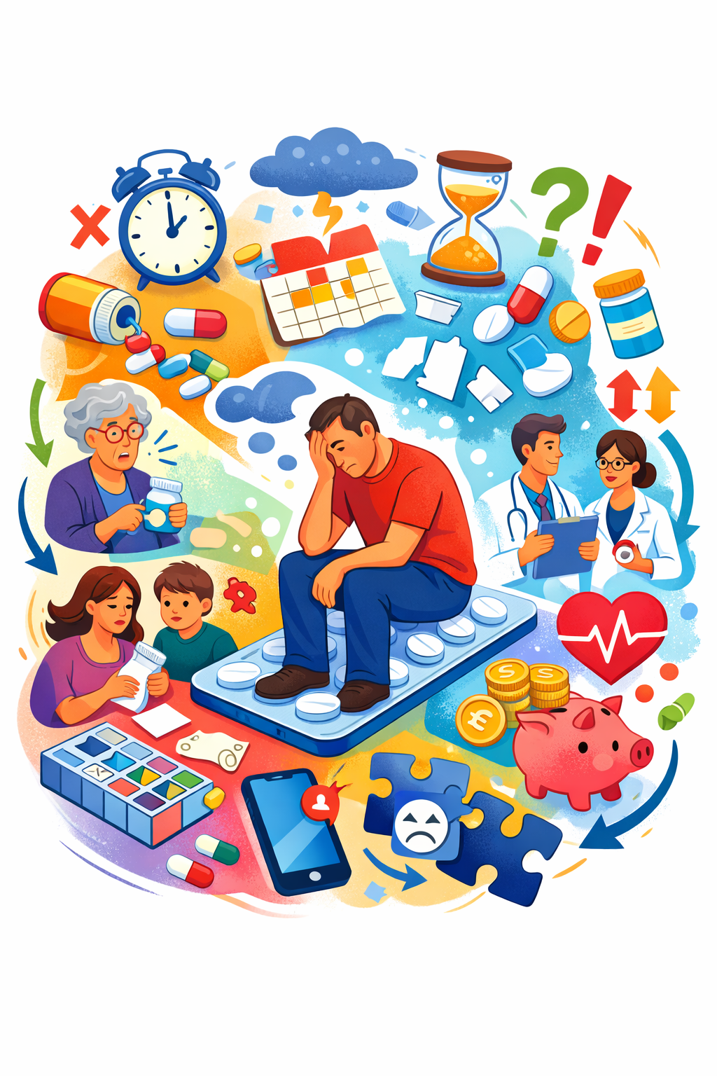 Observance médicamenteuse : un décrochage silencieux aux enjeux systémiques